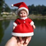 6 inches Merry Christmas Reborn Doll Clothes Accessories Set