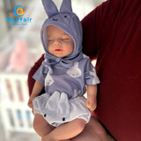 [Chris] 12'' Adorable Silicone Reborn Baby Dolls With Drink & Wet System