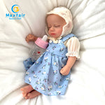 12 inch sleeping full silicone baby girl