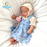 12 inch sleeping full silicone baby girl
