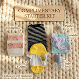 [Nora] 13'' Realistic Full Body Silicone Baby Doll Boy | Drink & Pee Function