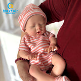 13 inch full silicone baby doll holds in the arms