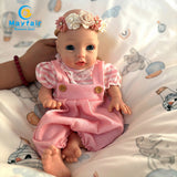 [Emily] 13'' Realistic Silicone Reborn Baby Doll | Drink & Ｗet System