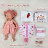 [Luke] 16‘’ Realistic Full Silicone Reborn Doll With Drink & Wet System