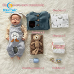 18 inch baby doll will come with clothes and nursing bottle and diapers