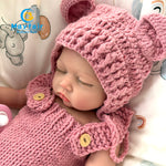 realistic face of silicone baby doll