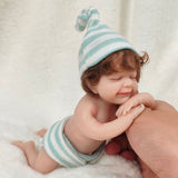 7 inch Realistic Mini Silicone Reborn Dolls Baby Girl