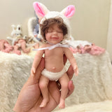 6‘’ Full Body Silicone Mini Reborn Dolls