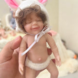 6‘’ Full Body Silicone Mini Reborn Dolls