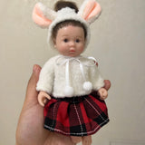 6'' Adorable Mini Silicone Reborn Dolls