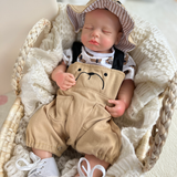 [Addison] 18 inches Lifelike silicone reborn baby doll