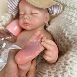 [Addison] 18 inches Lifelike silicone reborn baby doll