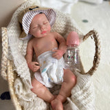 [Addison] 18 inches Lifelike silicone reborn baby doll