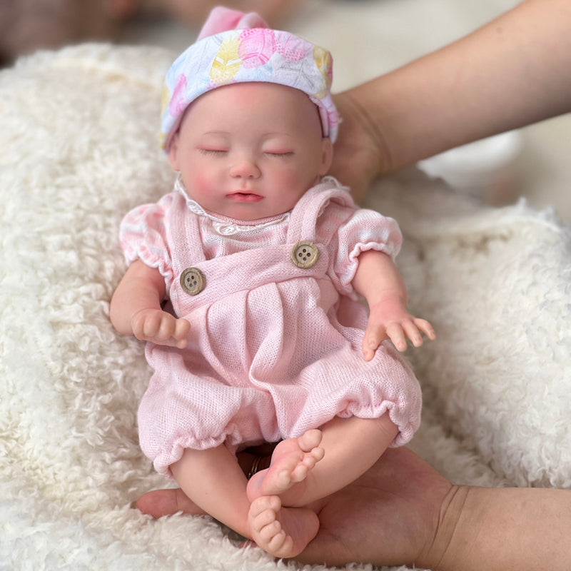 [Candy] 13'' Full Silicone Reborn Baby | Drink & Pee Function