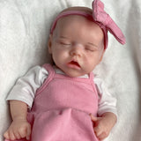 [Lila] 18‘’ Full Body Silicone Reborn Doll