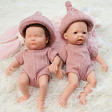 8'' Cute Mini Silicone Dolls