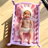 6‘’ Full Body Silicone Mini Reborn Dolls