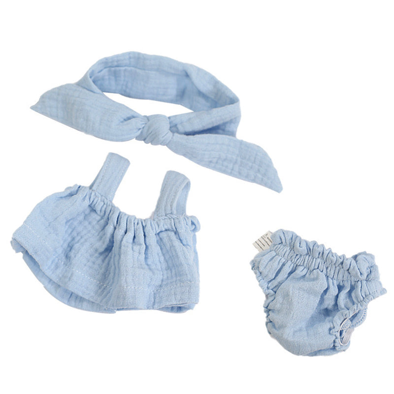 12/13 inches Full Silicone Reborn Baby Doll Clothes Set