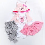 20"- 22" Reborn Baby Doll Clothes Outfit Accessories Set