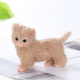 Full Silicone Reborn Cat Toys Pure Simulation Cat Gift