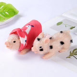 Full Silicone Reborn Baby Pig Family Simulation Pig Gift Set (A Family Of Four)