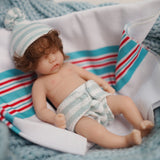 7inch Silicone Mini Baby Doll Girl Newborn