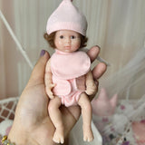 7 inch Silicone Mini Reborn Baby Girl