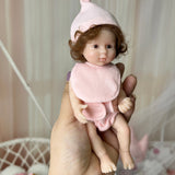 7 inch Silicone Mini Reborn Baby Girl