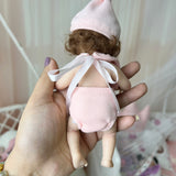 7 inch Silicone Mini Reborn Baby Girl