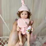 7 inch Silicone Mini Reborn Baby Girl