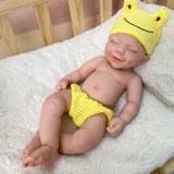 [Neil] 16'' Lifelike Full Body Silicone Reborn Doll | Drink & Pee Function