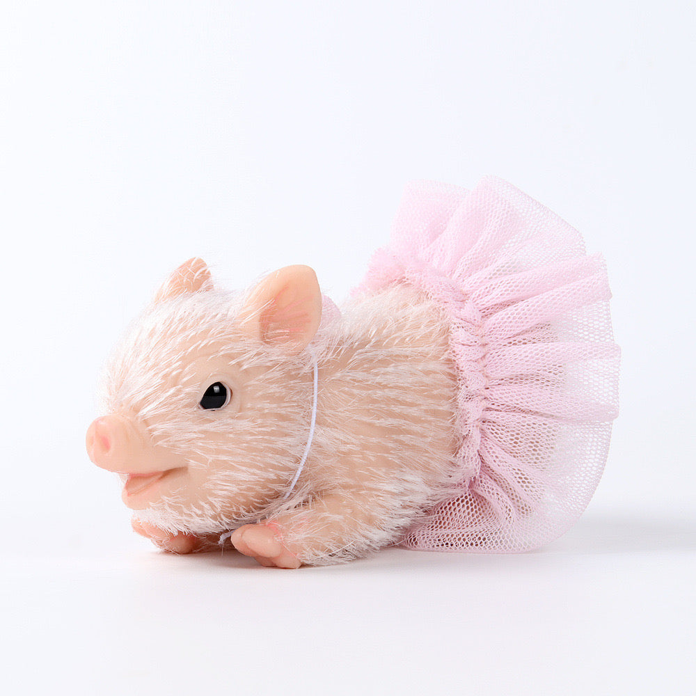 Full Silicone Reborn Pig Toy Gift