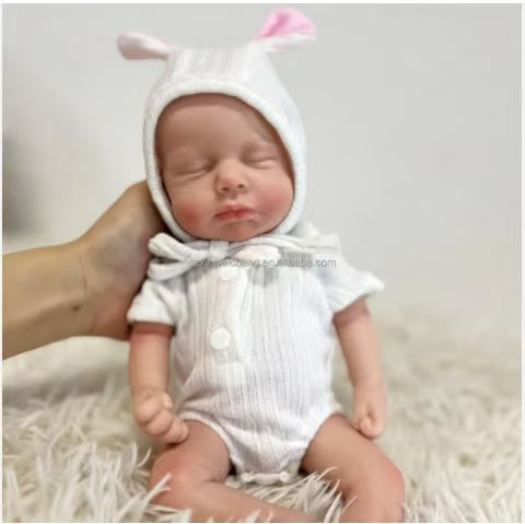 [Chris] 12'' Adorable Silicone Reborn Baby Dolls With Drink & Wet System