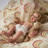 [Grace] 16 Zoll flexible Silikon-Rebornpuppe