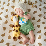 [Porter]18'' Realistic Reborn Silicone Doll Boy Open Mouth Have Pacifier| No Drink & Wet System
