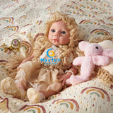 [Elizabeth] 18'' realistisches Vollsilikon-Rebornbaby