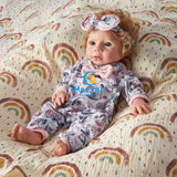 [Elizabeth] 18'' realistisches Vollsilikon-Rebornbaby