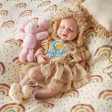 [Addison] 18 inches Lifelike silicone reborn baby doll boy | Drink & Pee Function
