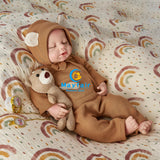 [Addison] 18 inches Lifelike silicone reborn baby doll boy | Drink & Pee Function