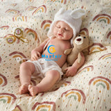 [Addison] 18 inches Lifelike silicone reborn baby doll boy | Drink & Pee Function