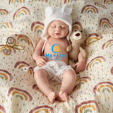 [Addison] 18 inches Lifelike silicone reborn baby doll boy | Drink & Pee Function