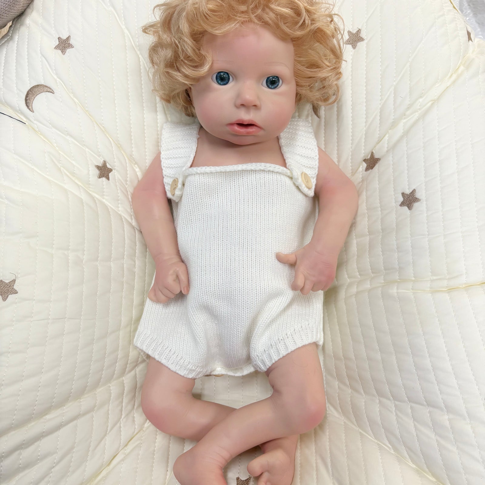 [Lila] 18‘’ Full Body Silicone Reborn Doll With Drink Wet System