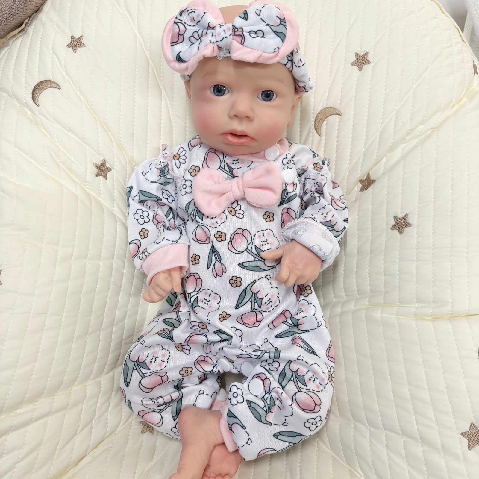 [Lila] 18‘’ Full Body Silicone Reborn Doll With Drink Wet System