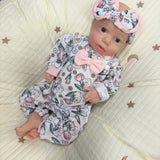 [Lila] 18'' Ganzkörper-Silikon-Rebornpuppe