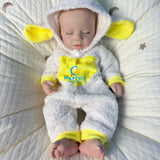 [Luke] 16‘’ Realistic Full Silicone Reborn Doll With Drink & Wet System
