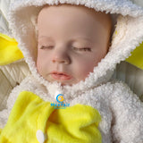 [Luke] 16‘’ Realistic Full Silicone Reborn Doll With Drink & Wet System