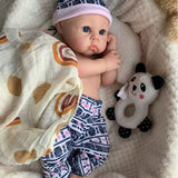 [Sofia] 20'' Lifelike Full Silicone Newborn Baby Doll | Drink & Pee Function