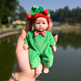 6 inches Merry Christmas Reborn Doll Clothes Accessories Set