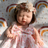 [Emma] 13'' Adorable Silicone Reborn Baby Doll | Drink & Pee Function