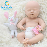 [Emma] 13''Cute Blank Silicone Reborn Baby Doll Gril| Drink & Pee Function